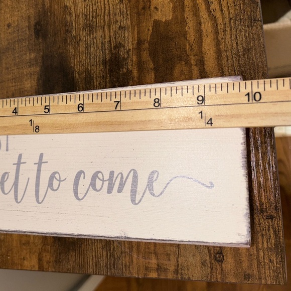 Inspirational Wooden Sign - Picture 2 of 3